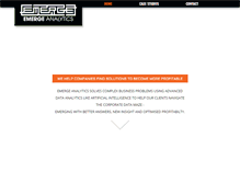 Tablet Screenshot of emergeanalytics.com